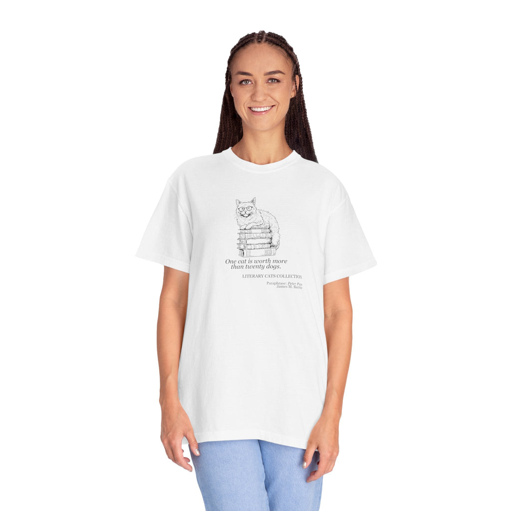 Literary Cat Unisex T-Shirt - Peter Pan