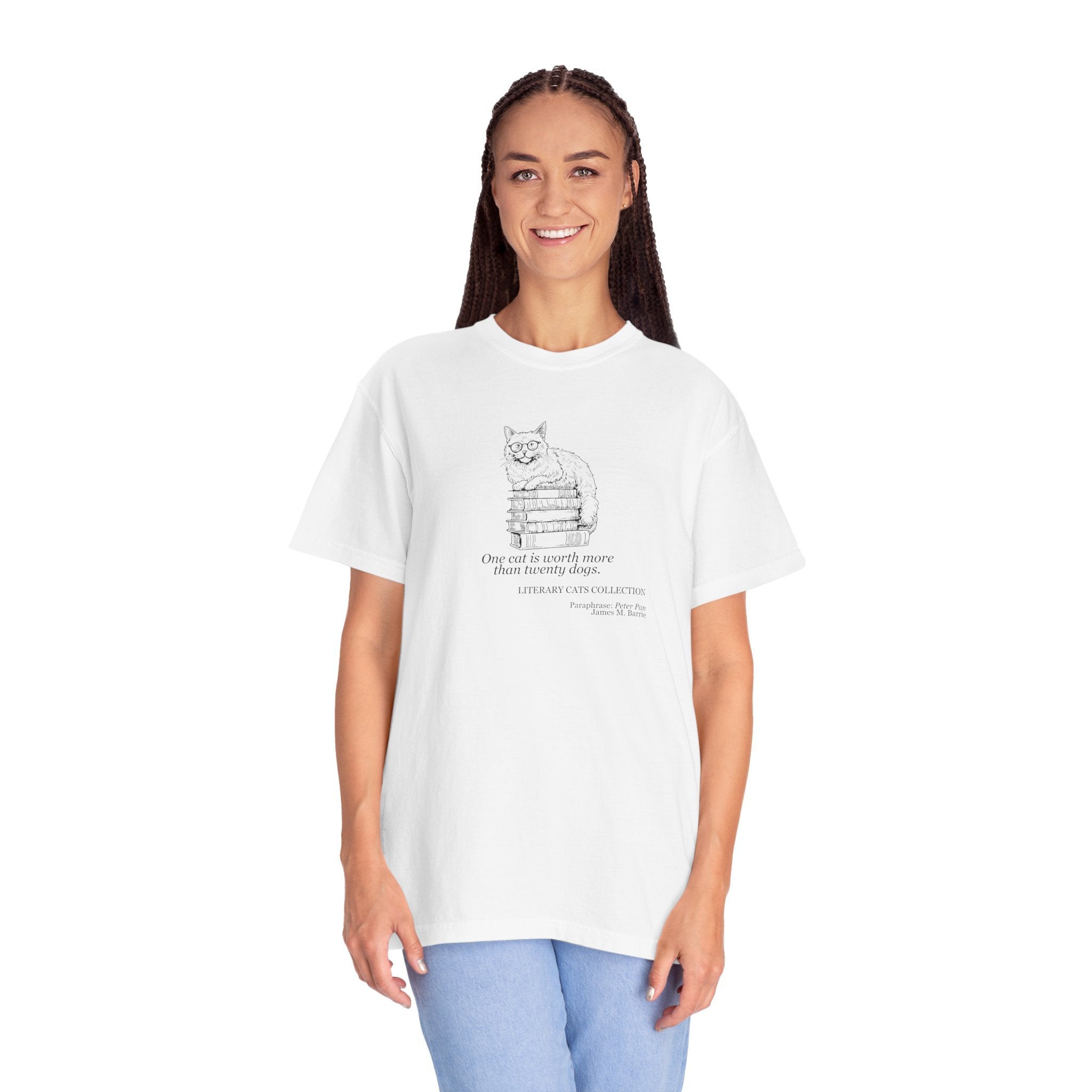 Literary Cat Unisex T-Shirt - Peter Pan