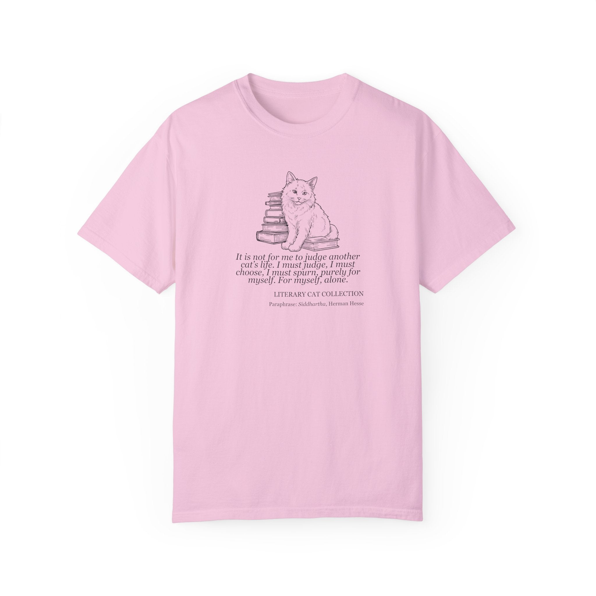 Literary Cat Unisex T-Shirt - Siddhartha