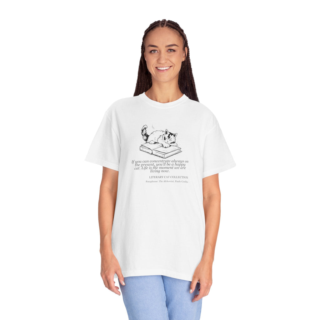 Literary Cat Unisex T-Shirt - The Alchemist