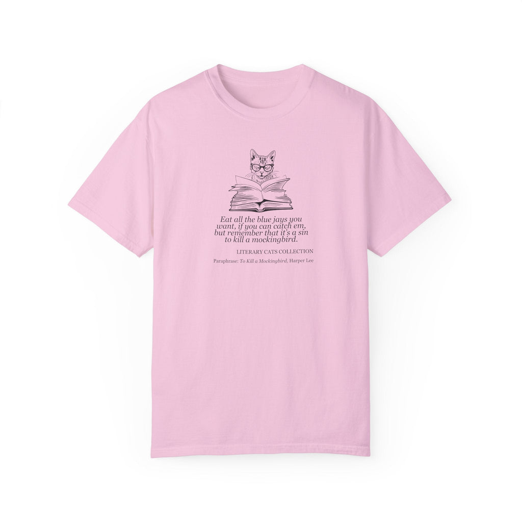 Literary Cat Unisex T-Shirt - To Kill a Mockingbird