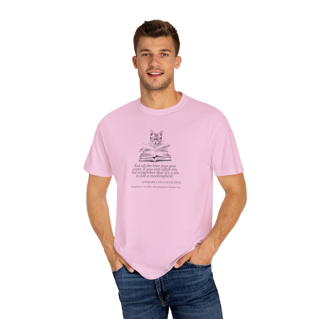 Literary Cat Unisex T-Shirt - To Kill a Mockingbird