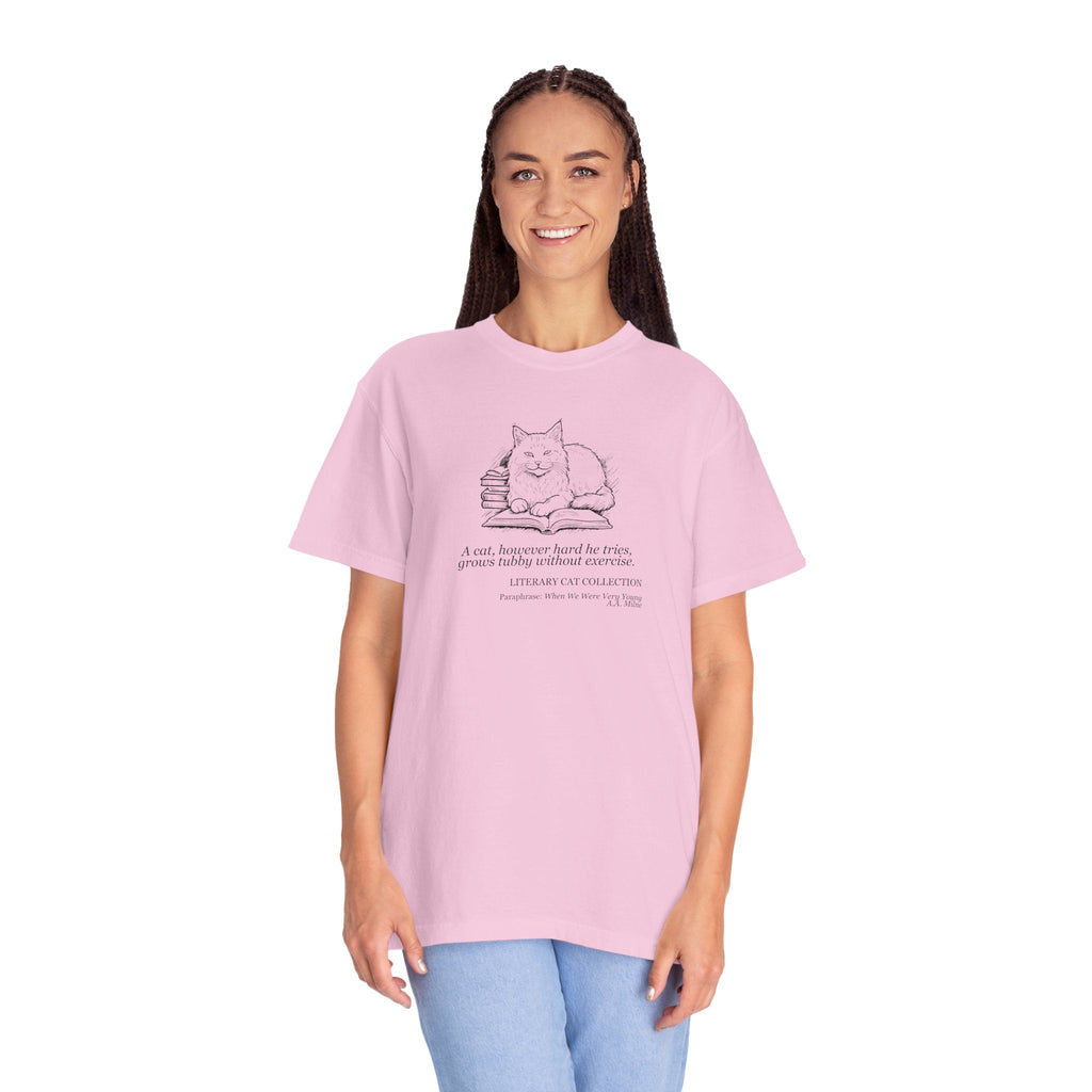 Literary Cat Unisex T-Shirt - When We Were Very Young