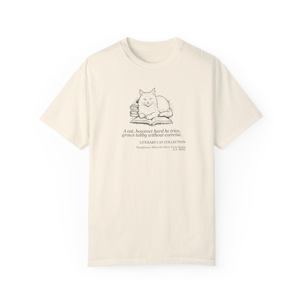 Literary Cat Unisex T-Shirt - When We Were Very Young