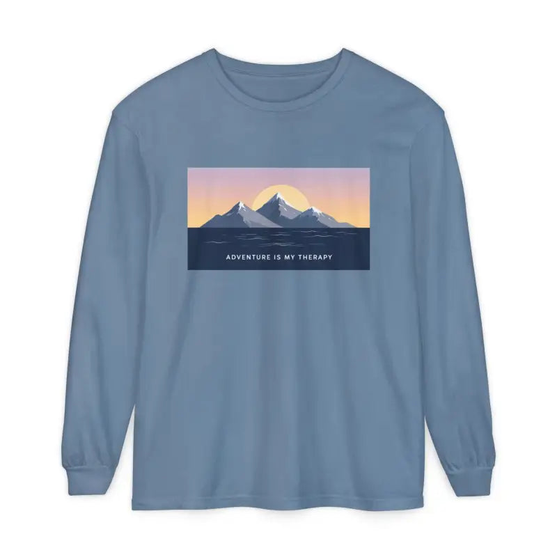 Ocean State Styles Long Sleeve Mountain Sunrise T Shirt
