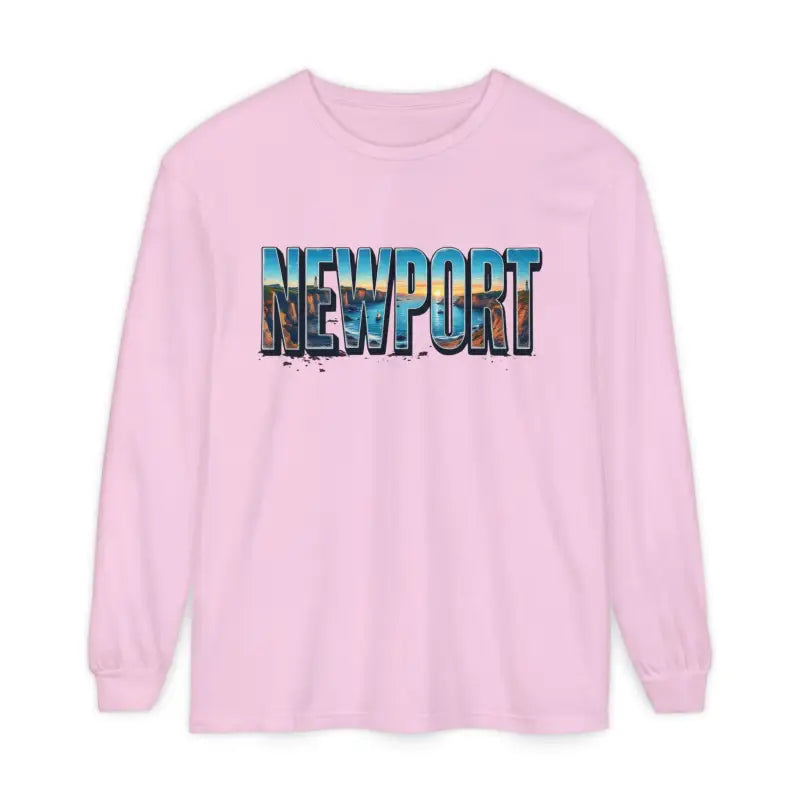 Ocean State Styles T Shirt Newport Beach Vibes Long Sleeve