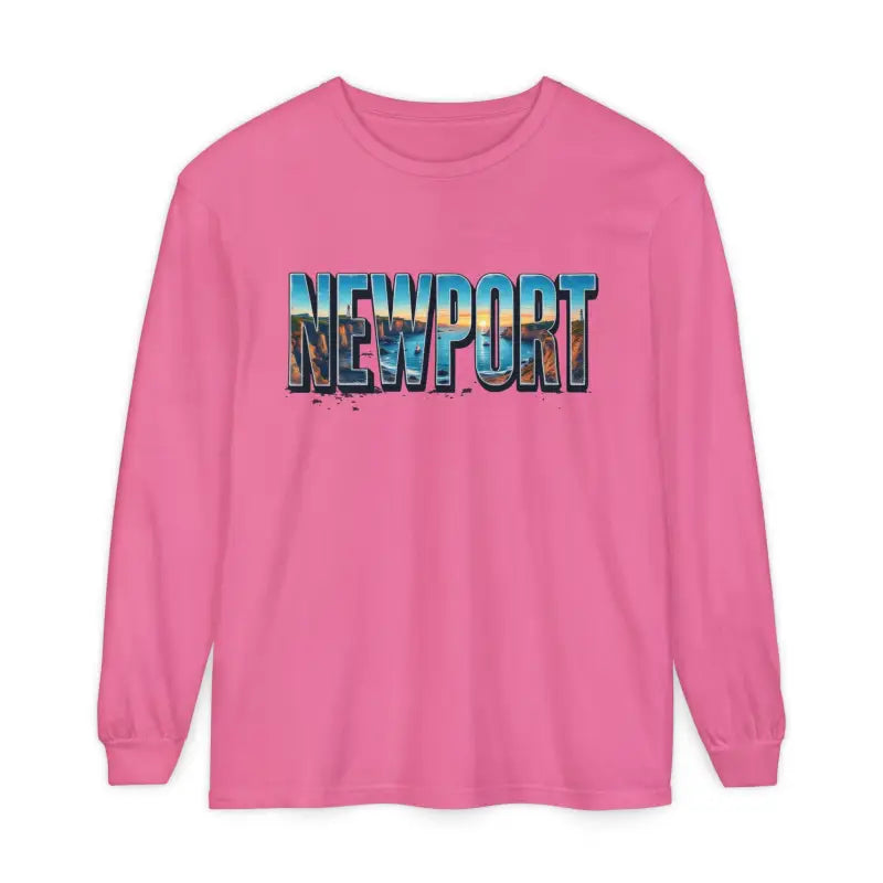 Ocean State Styles T Shirt Newport Beach Vibes Long Sleeve