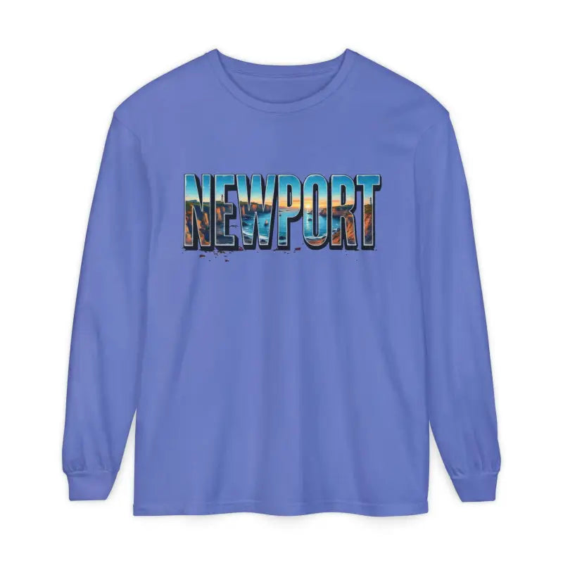 Ocean State Styles T Shirt Newport Beach Vibes Long Sleeve