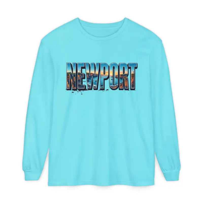 Ocean State Styles T Shirt Newport Beach Vibes Long Sleeve