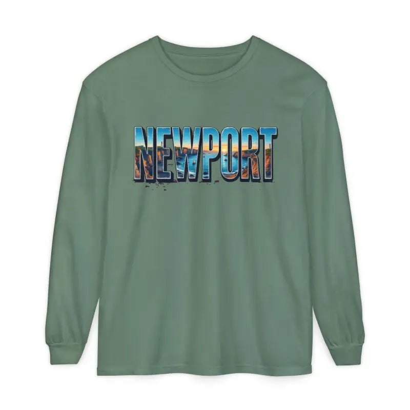 Ocean State Styles T Shirt Newport Beach Vibes Long Sleeve