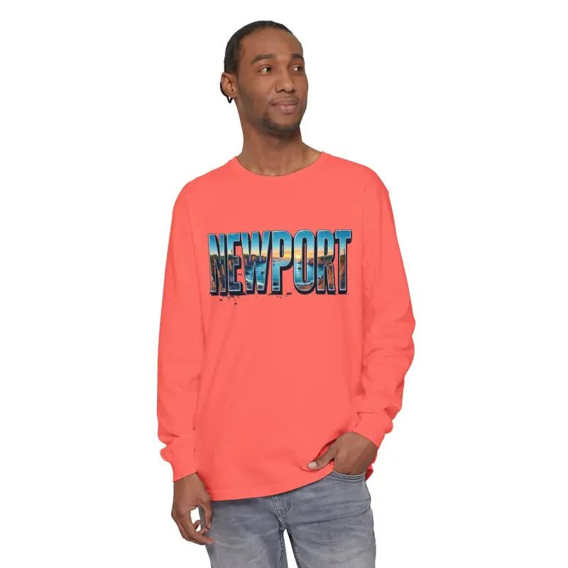 Ocean State Styles T Shirt Newport Beach Vibes Long Sleeve