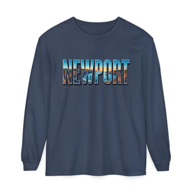 Ocean State Styles T Shirt Newport Beach Vibes Long Sleeve