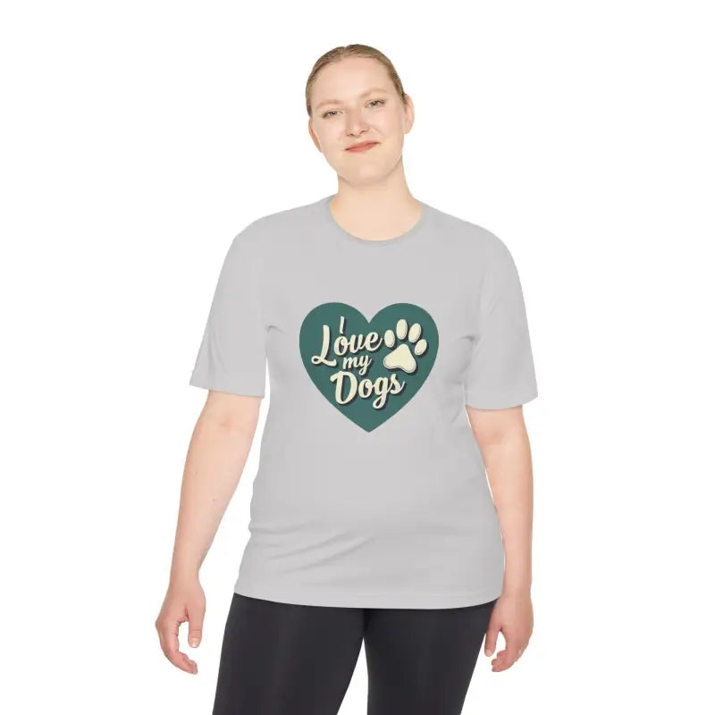 Ocean State Styles Love My Dogs Graphic T Shirt Unisex