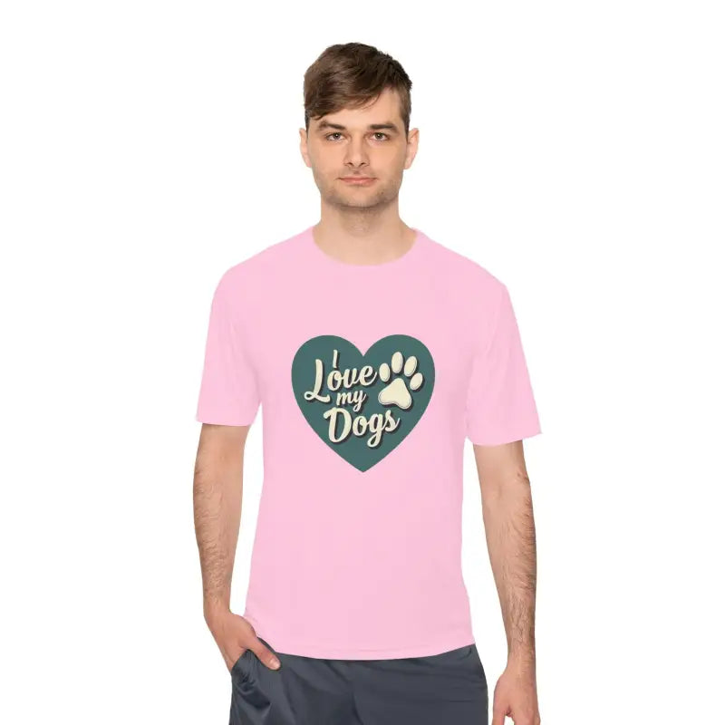 Ocean State Styles Love My Dogs Graphic T Shirt Unisex