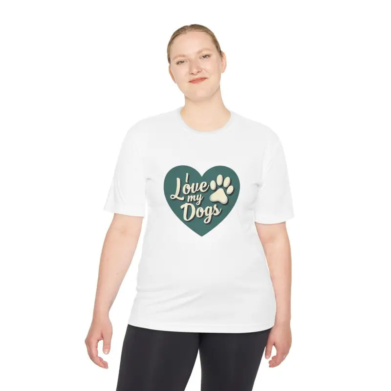 Ocean State Styles Love My Dogs Graphic T Shirt Unisex