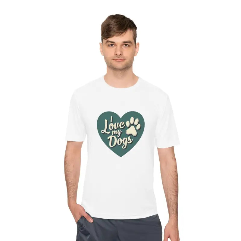 Ocean State Styles Love My Dogs Graphic T Shirt Unisex