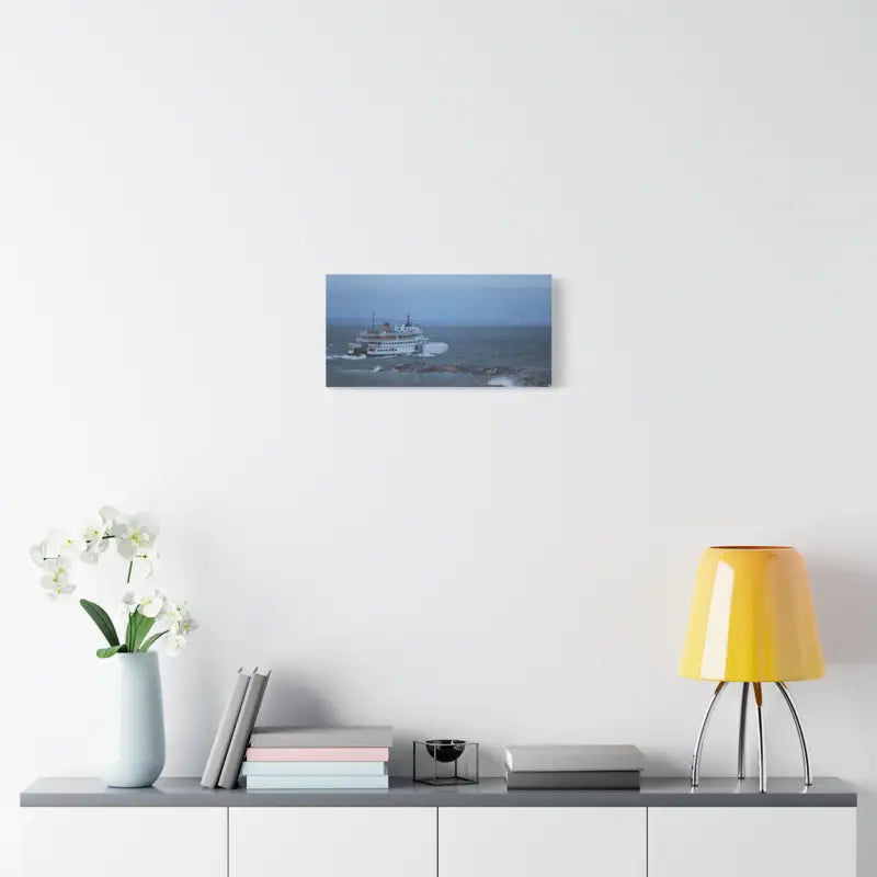 Ocean State Styles Canvas Print Anna C Block Island Ferry