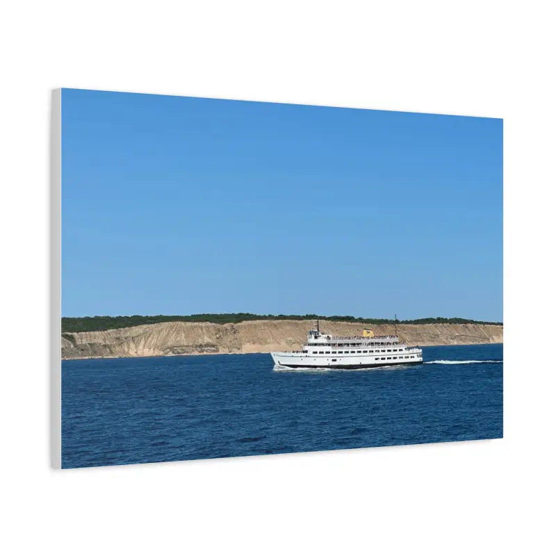 Ocean State Styles MV Anna C Block Island Canvas Print