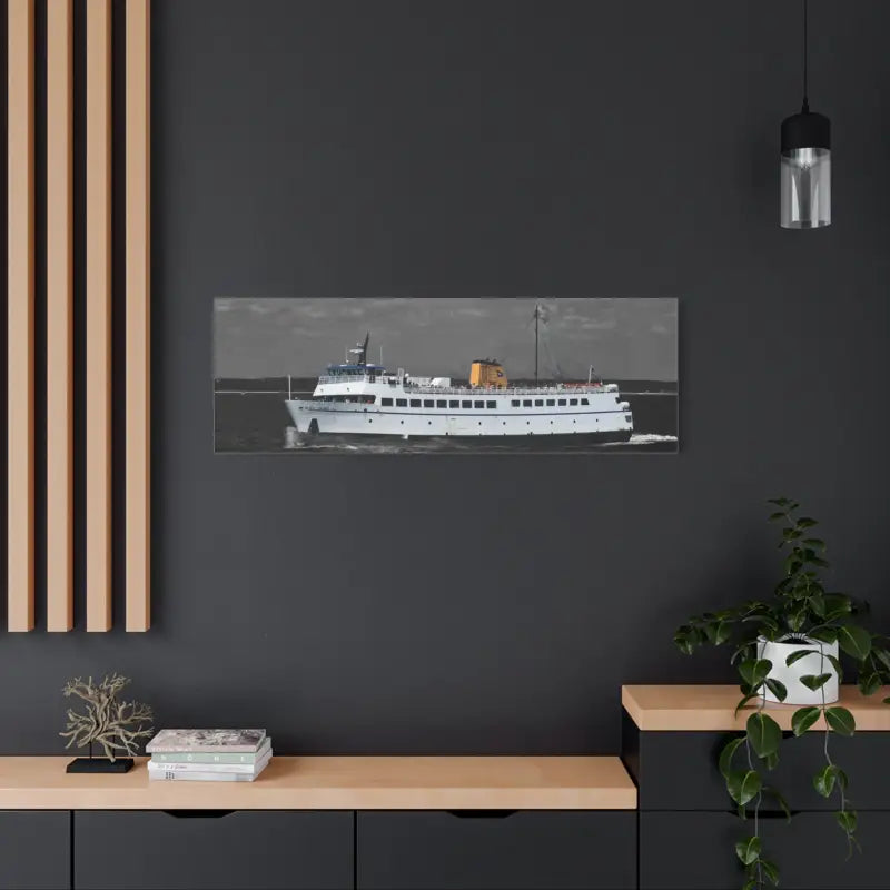 Ocean State Styles Wall Decor Block Island Ferry Canvas