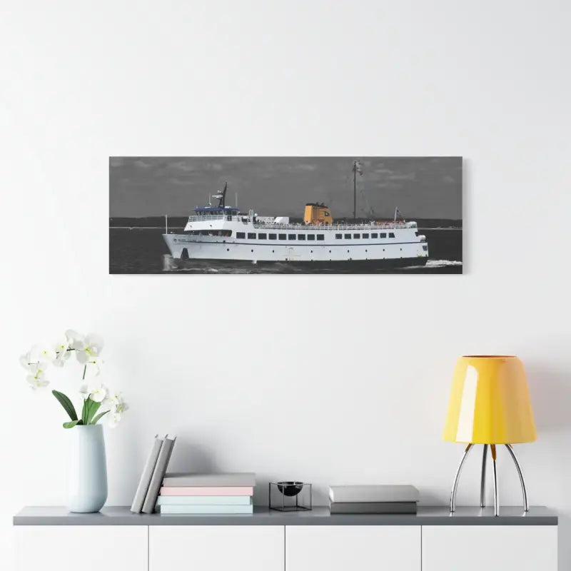 Ocean State Styles Wall Decor Block Island Ferry Canvas