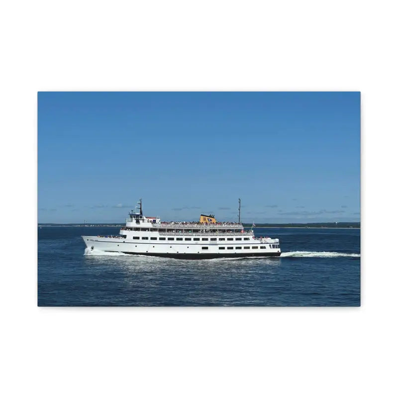 Ocean State Styles Canvas Print Block Island Ferry