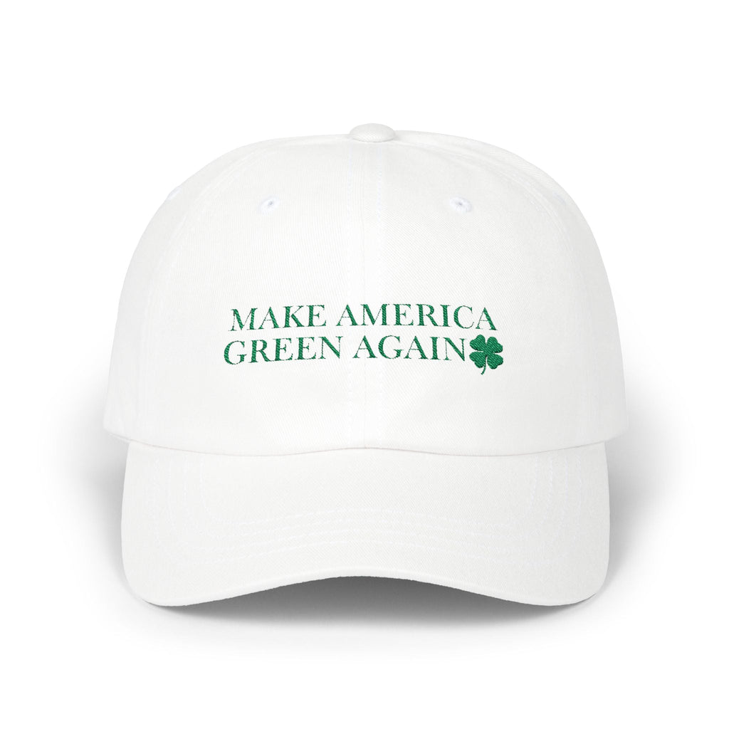 Make America Green Again Classic Dad Cap - Eco-Friendly Style for St. Patrick's Day