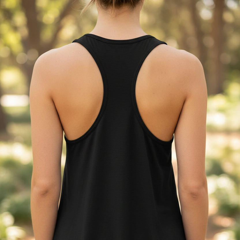 Material Girl Flowy Racerback Tank Top for Women