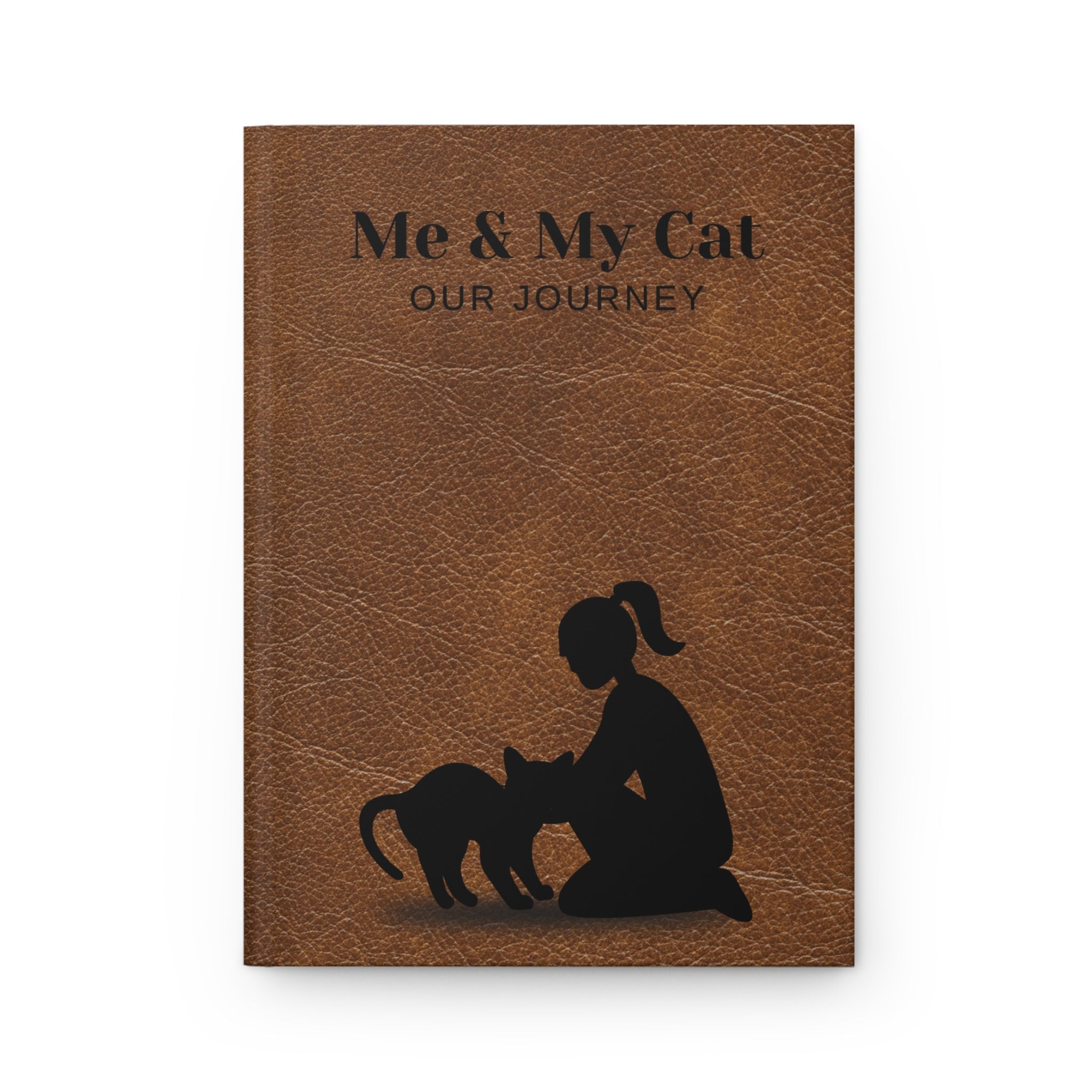 Me and My Cat Hardcover Journal Matte