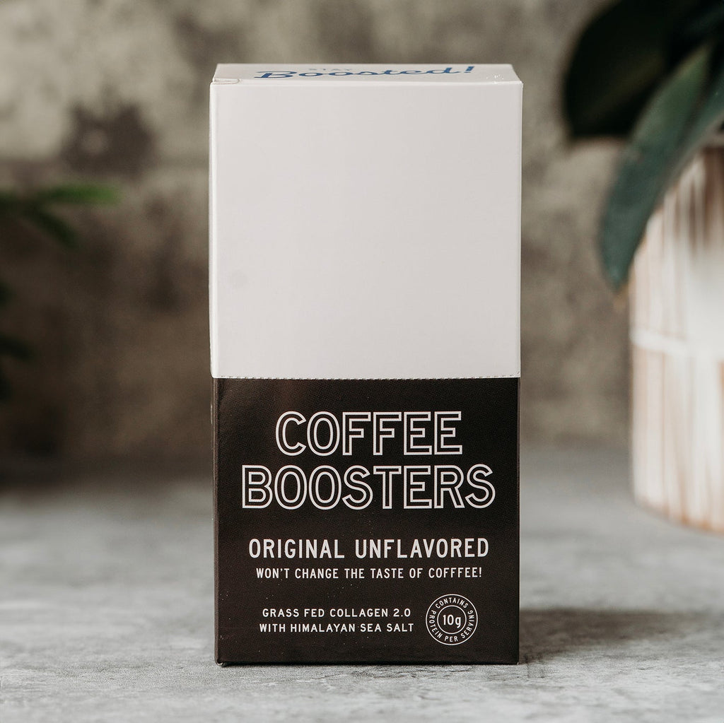 Coffee Boosters - Unflavored Collagen + Electrolytes (6 Single Packs)