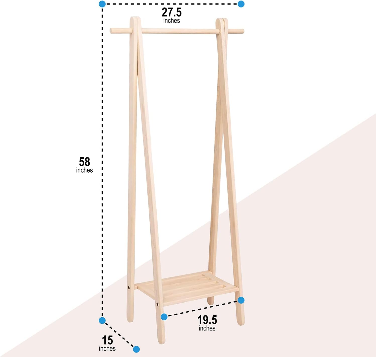 Collective Pennsylvania Woodworks Garment Racks