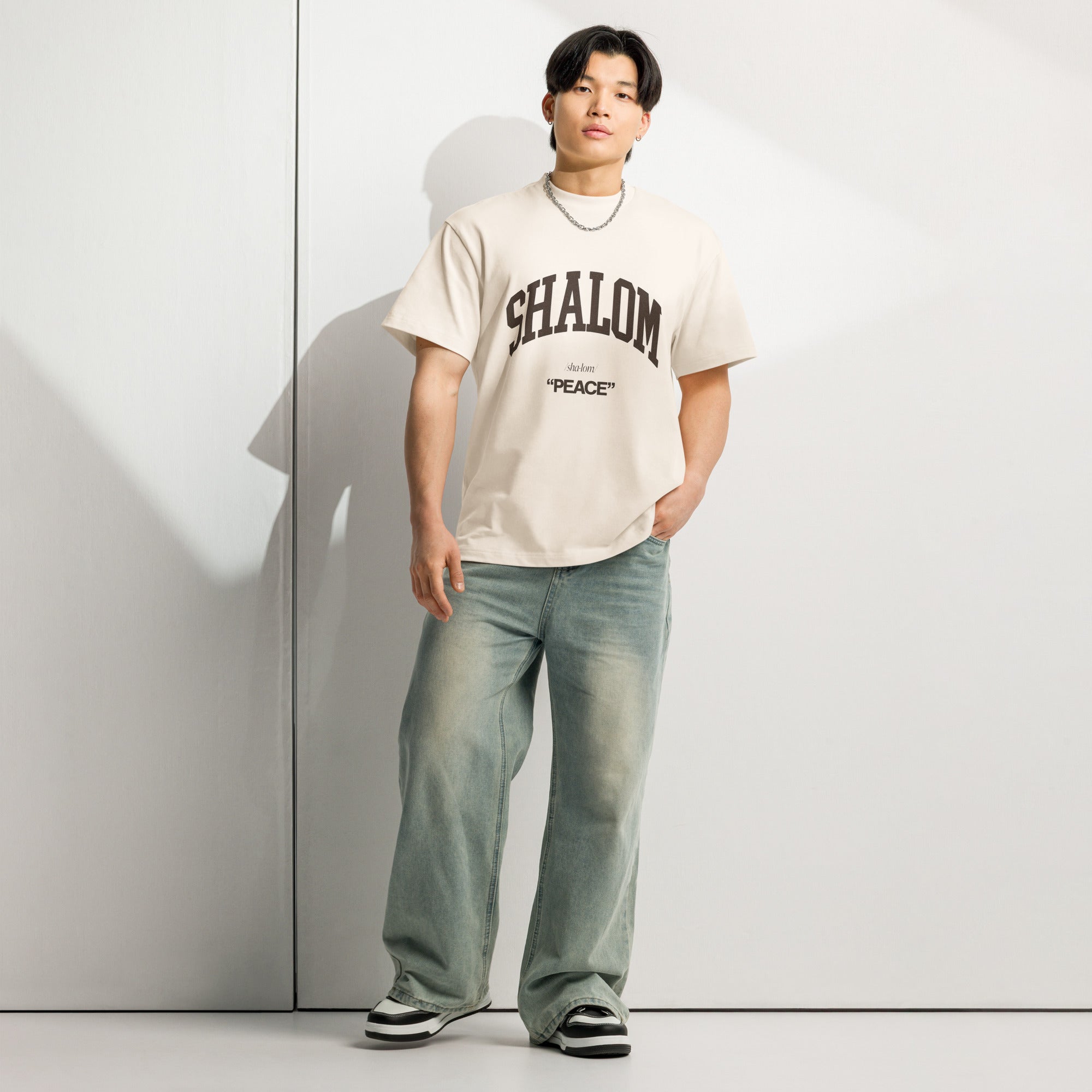 Shalom Men’s box tee