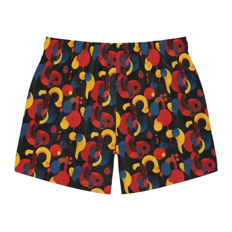 Ocean State Styles Mens Retro Patterned Swim Trunks