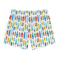 Ocean State Styles Swim Trunks Surfboard Pattern Mens
