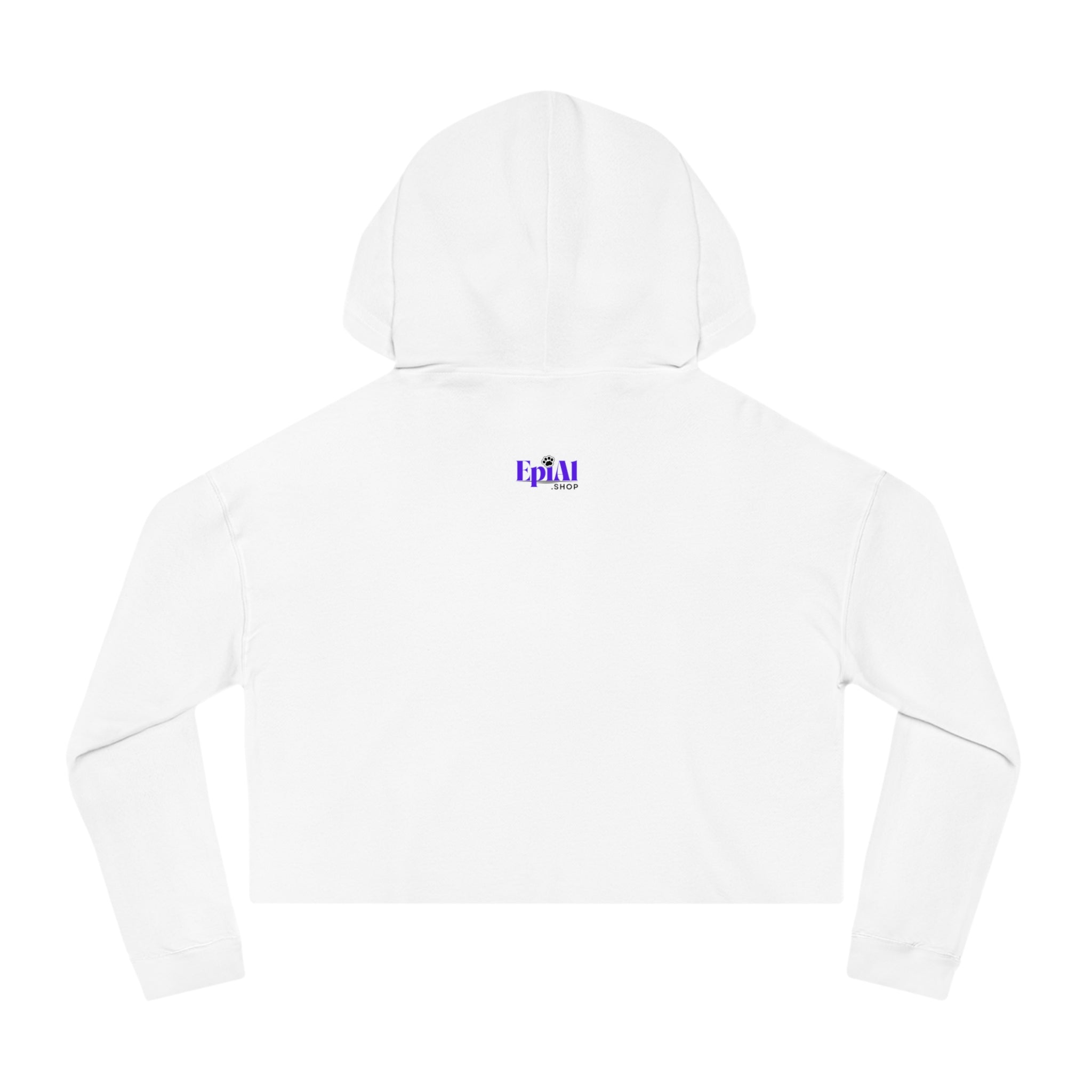 Meow Chicka Meow Meow Cropped Hooded Sweatshirt