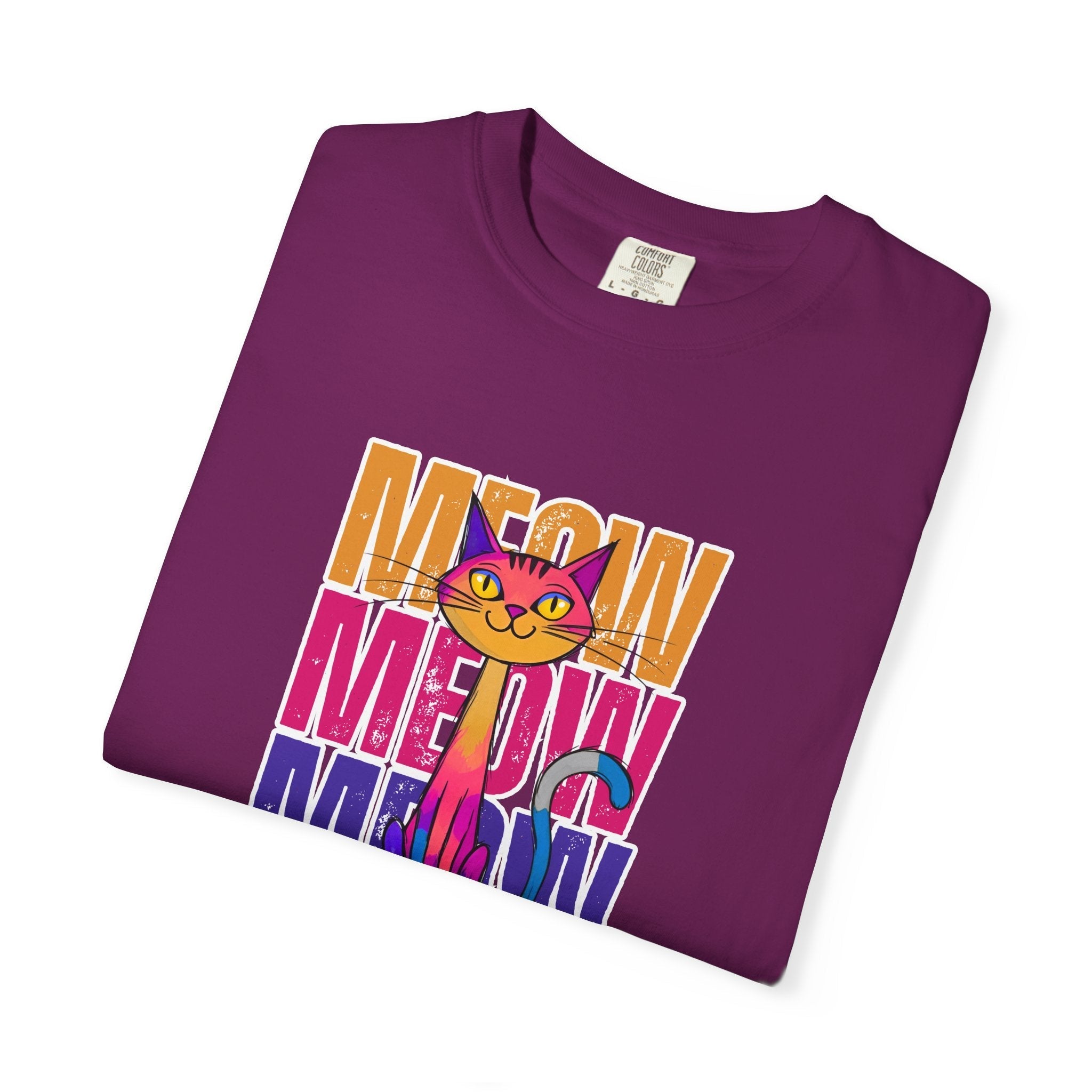 Meow Vibes Unisex T-Shirt | Funny Cat Tee