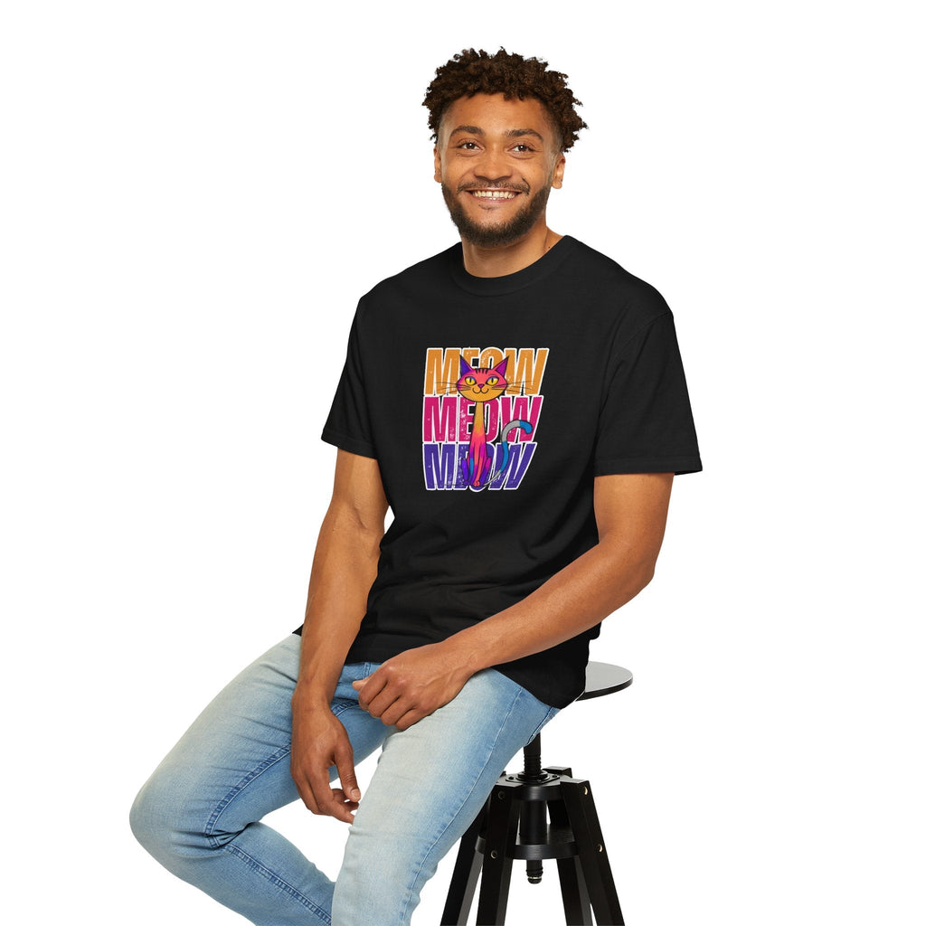 Meow Vibes Unisex T-Shirt | Funny Cat Tee