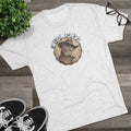 Meowy Partner Tri-Blend Tee – Funny Cowboy Cat Western Shirt