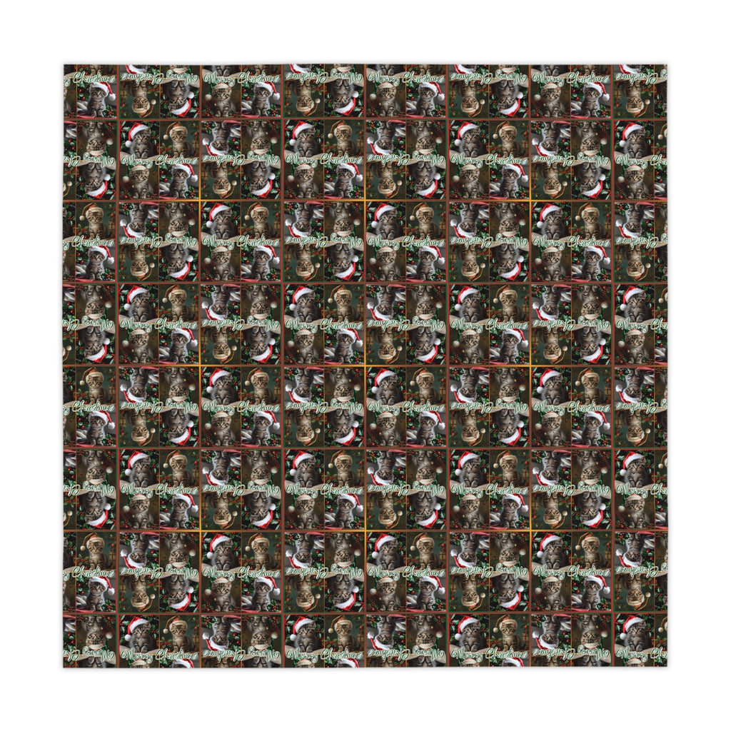 Meowy Christmas Festive Tablecloth