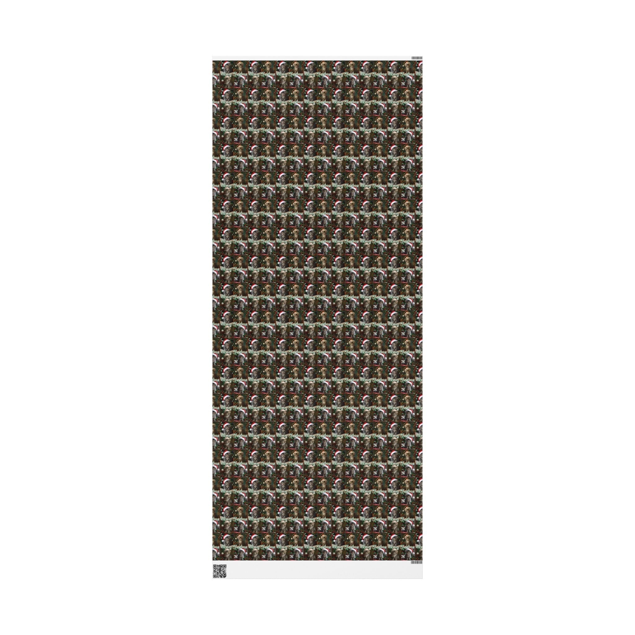 Meowy Christmas Kitten Themed Gift Wrap