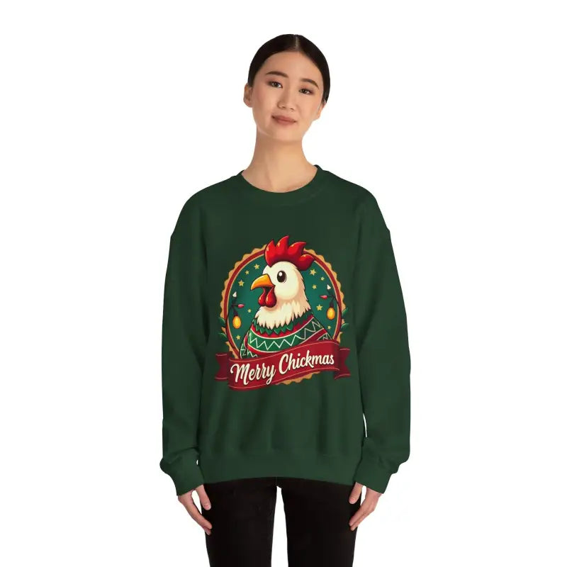 Ocean State Styles Sweatshirt Merry Chickmas Crewneck