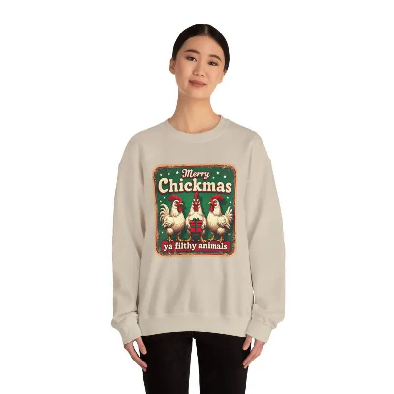 Ocean State Styles Merry Chickmas Crewneck Sweatshirt