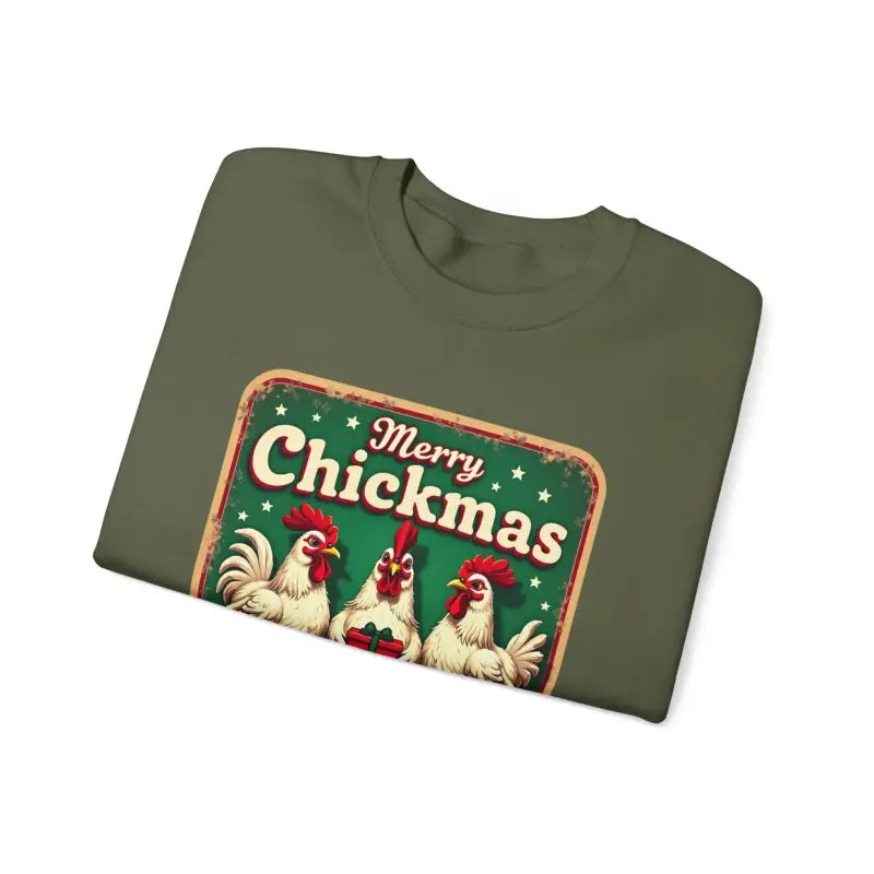 Ocean State Styles Merry Chickmas Crewneck Sweatshirt