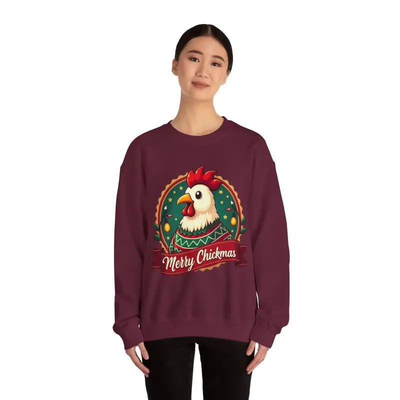 Ocean State Styles Sweatshirt Merry Chickmas Crewneck
