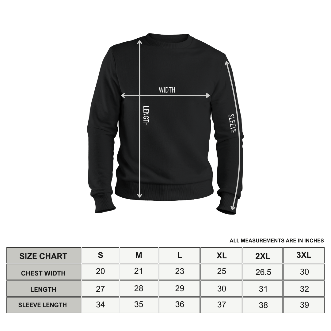 Metal Reindeer Embroidered Sweatshirt