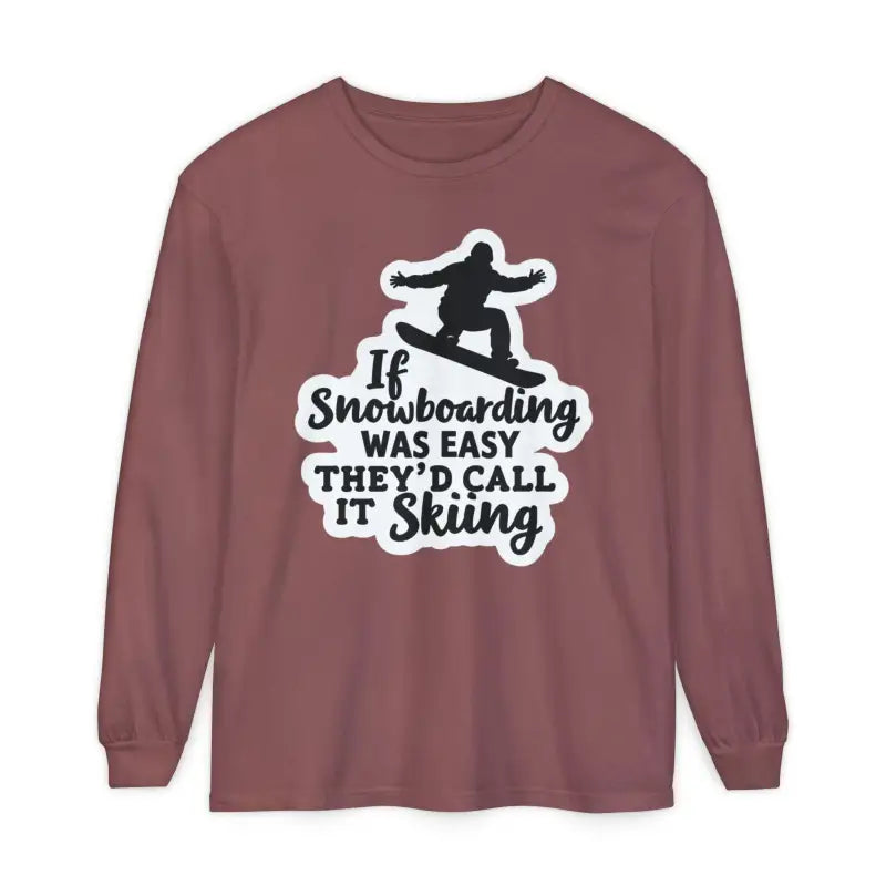 Ocean State Styles T Shirt Snowboarding Graphic Long Sleeve