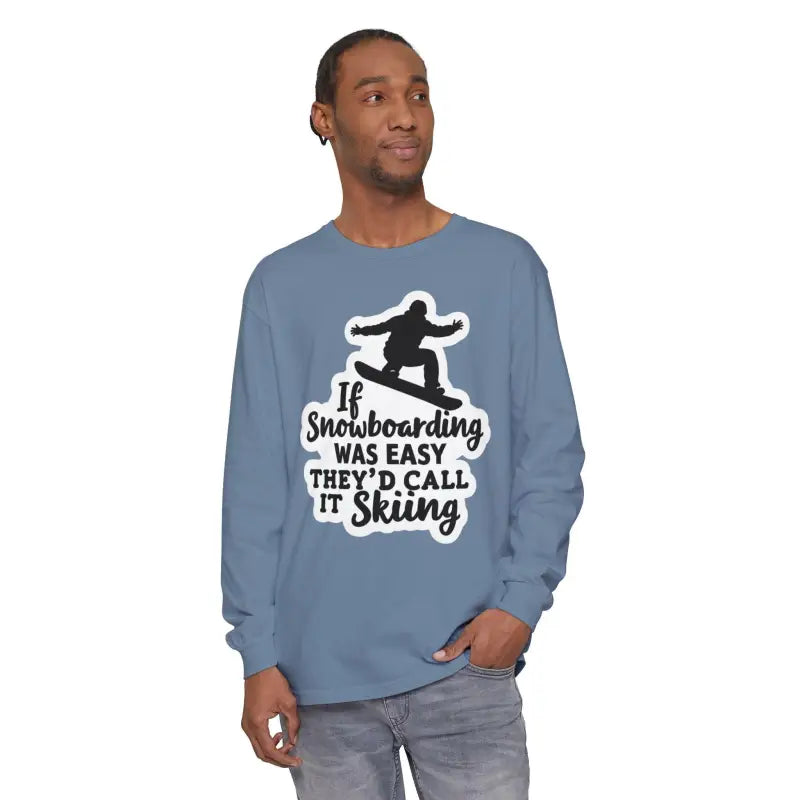 Ocean State Styles T Shirt Snowboarding Graphic Long Sleeve