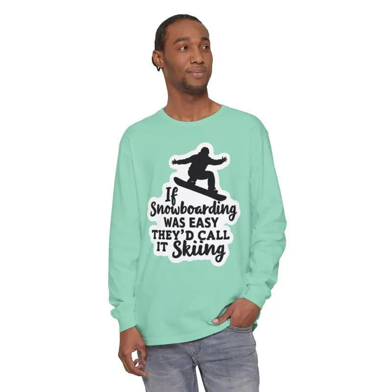 Ocean State Styles T Shirt Snowboarding Graphic Long Sleeve