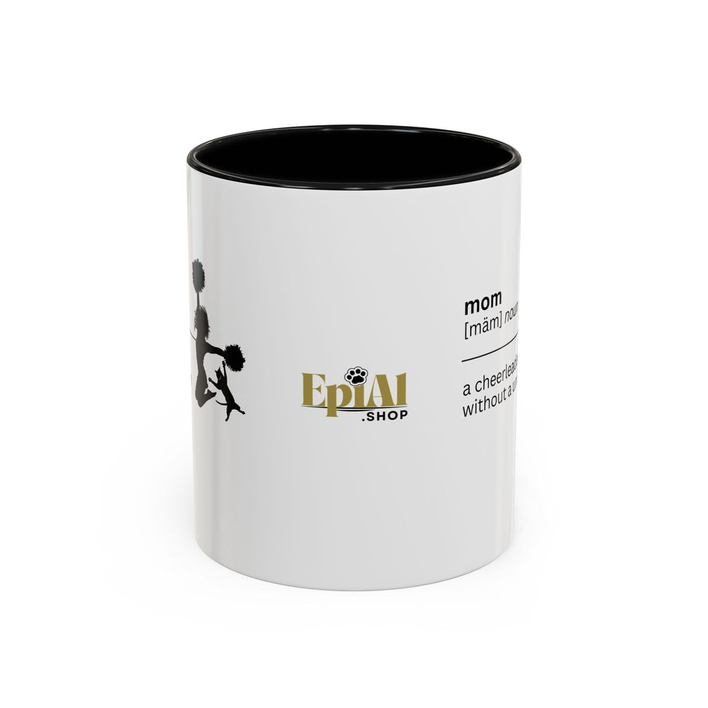 Mom Cheerleader Accent Coffee Mug - Perfect Gift for Moms