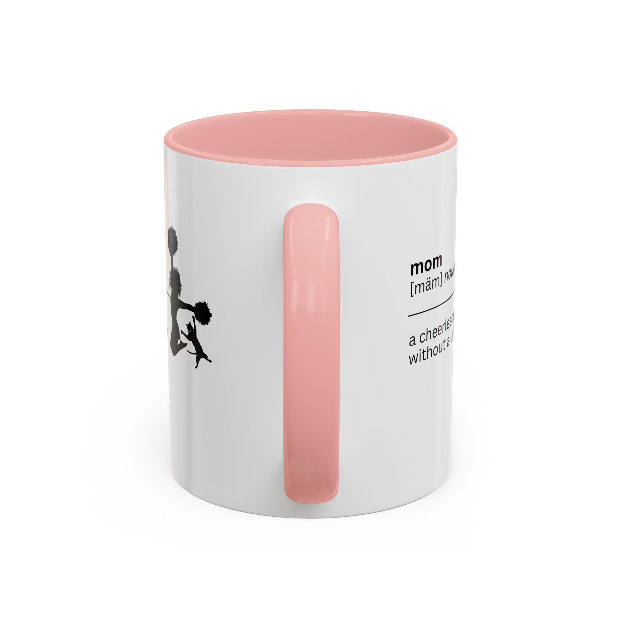 Mom Cheerleader Accent Coffee Mug - Perfect Gift for Moms