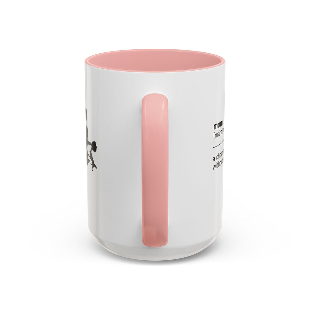 Mom Cheerleader Accent Coffee Mug - Perfect Gift for Moms